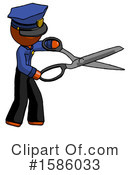 Orange Design Mascot Clipart #1586033 by Leo Blanchette