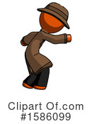 Orange Design Mascot Clipart #1586099 by Leo Blanchette