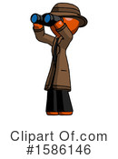 Orange Design Mascot Clipart #1586146 by Leo Blanchette