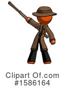 Orange Design Mascot Clipart #1586164 by Leo Blanchette