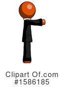 Orange Design Mascot Clipart #1586185 by Leo Blanchette