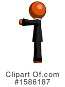 Orange Design Mascot Clipart #1586187 by Leo Blanchette