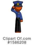 Orange Design Mascot Clipart #1586208 by Leo Blanchette