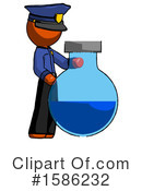 Orange Design Mascot Clipart #1586232 by Leo Blanchette