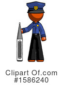 Orange Design Mascot Clipart #1586240 by Leo Blanchette