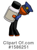 Orange Design Mascot Clipart #1586251 by Leo Blanchette