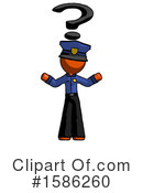 Orange Design Mascot Clipart #1586260 by Leo Blanchette