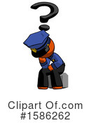 Orange Design Mascot Clipart #1586262 by Leo Blanchette