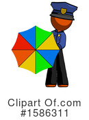 Orange Design Mascot Clipart #1586311 by Leo Blanchette