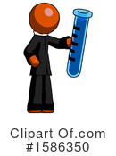 Orange Design Mascot Clipart #1586350 by Leo Blanchette