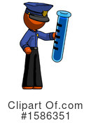 Orange Design Mascot Clipart #1586351 by Leo Blanchette