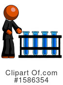 Orange Design Mascot Clipart #1586354 by Leo Blanchette