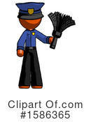Orange Design Mascot Clipart #1586365 by Leo Blanchette