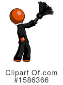 Orange Design Mascot Clipart #1586366 by Leo Blanchette