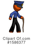 Orange Design Mascot Clipart #1586377 by Leo Blanchette