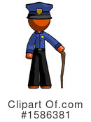 Orange Design Mascot Clipart #1586381 by Leo Blanchette