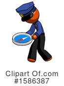Orange Design Mascot Clipart #1586387 by Leo Blanchette