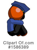 Orange Design Mascot Clipart #1586389 by Leo Blanchette