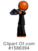 Orange Design Mascot Clipart #1586394 by Leo Blanchette