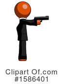 Orange Design Mascot Clipart #1586401 by Leo Blanchette
