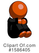 Orange Design Mascot Clipart #1586405 by Leo Blanchette