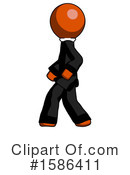 Orange Design Mascot Clipart #1586411 by Leo Blanchette