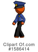 Orange Design Mascot Clipart #1586414 by Leo Blanchette