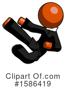 Orange Design Mascot Clipart #1586419 by Leo Blanchette