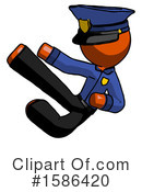 Orange Design Mascot Clipart #1586420 by Leo Blanchette