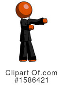 Orange Design Mascot Clipart #1586421 by Leo Blanchette