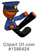 Orange Design Mascot Clipart #1586424 by Leo Blanchette