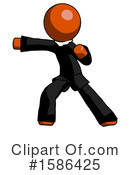 Orange Design Mascot Clipart #1586425 by Leo Blanchette