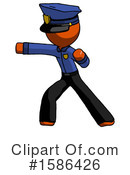 Orange Design Mascot Clipart #1586426 by Leo Blanchette
