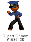 Orange Design Mascot Clipart #1586428 by Leo Blanchette