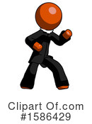 Orange Design Mascot Clipart #1586429 by Leo Blanchette