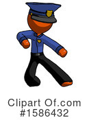 Orange Design Mascot Clipart #1586432 by Leo Blanchette
