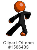 Orange Design Mascot Clipart #1586433 by Leo Blanchette