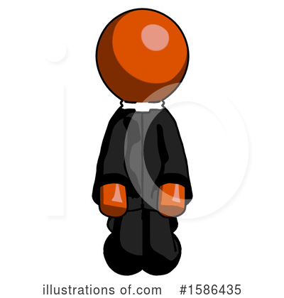 Royalty-Free (RF) Orange Design Mascot Clipart Illustration by Leo Blanchette - Stock Sample #1586435