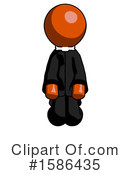 Orange Design Mascot Clipart #1586435 by Leo Blanchette