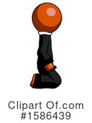 Orange Design Mascot Clipart #1586439 by Leo Blanchette