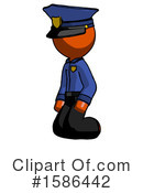 Orange Design Mascot Clipart #1586442 by Leo Blanchette