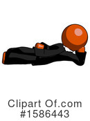Orange Design Mascot Clipart #1586443 by Leo Blanchette