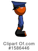 Orange Design Mascot Clipart #1586446 by Leo Blanchette
