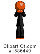 Orange Design Mascot Clipart #1586449 by Leo Blanchette