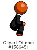 Orange Design Mascot Clipart #1586451 by Leo Blanchette