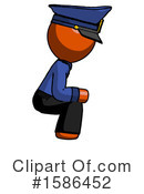 Orange Design Mascot Clipart #1586452 by Leo Blanchette