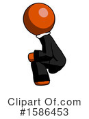 Orange Design Mascot Clipart #1586453 by Leo Blanchette