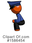 Orange Design Mascot Clipart #1586454 by Leo Blanchette