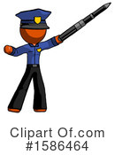 Orange Design Mascot Clipart #1586464 by Leo Blanchette