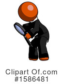 Orange Design Mascot Clipart #1586481 by Leo Blanchette